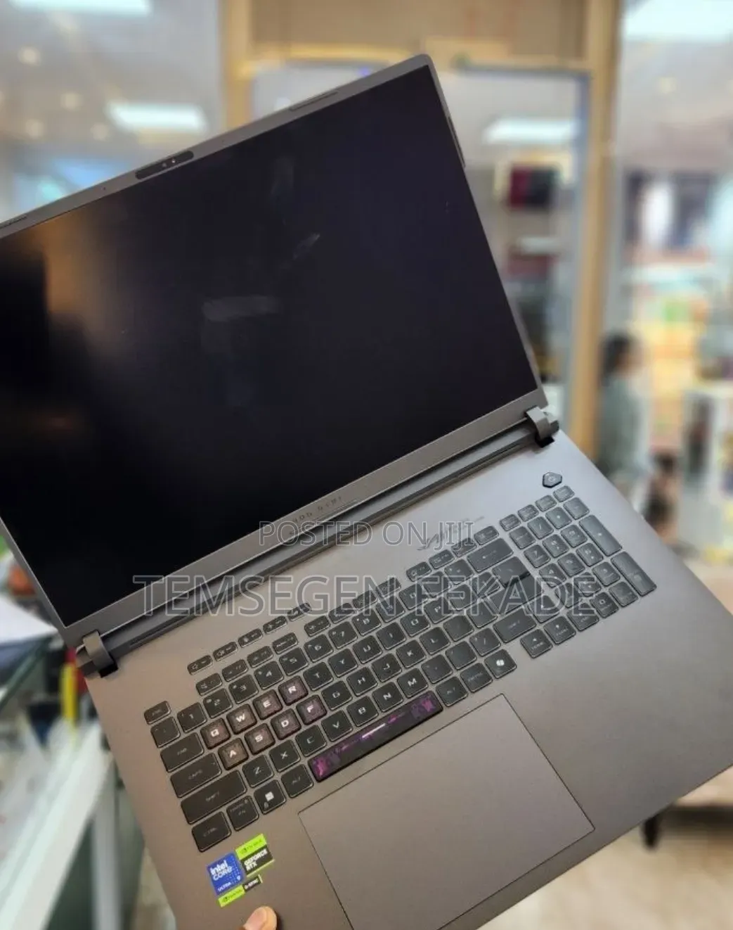 New Laptop Asus ROG Strix G18 32GB Intel Core Ultra 9 SSD 2T