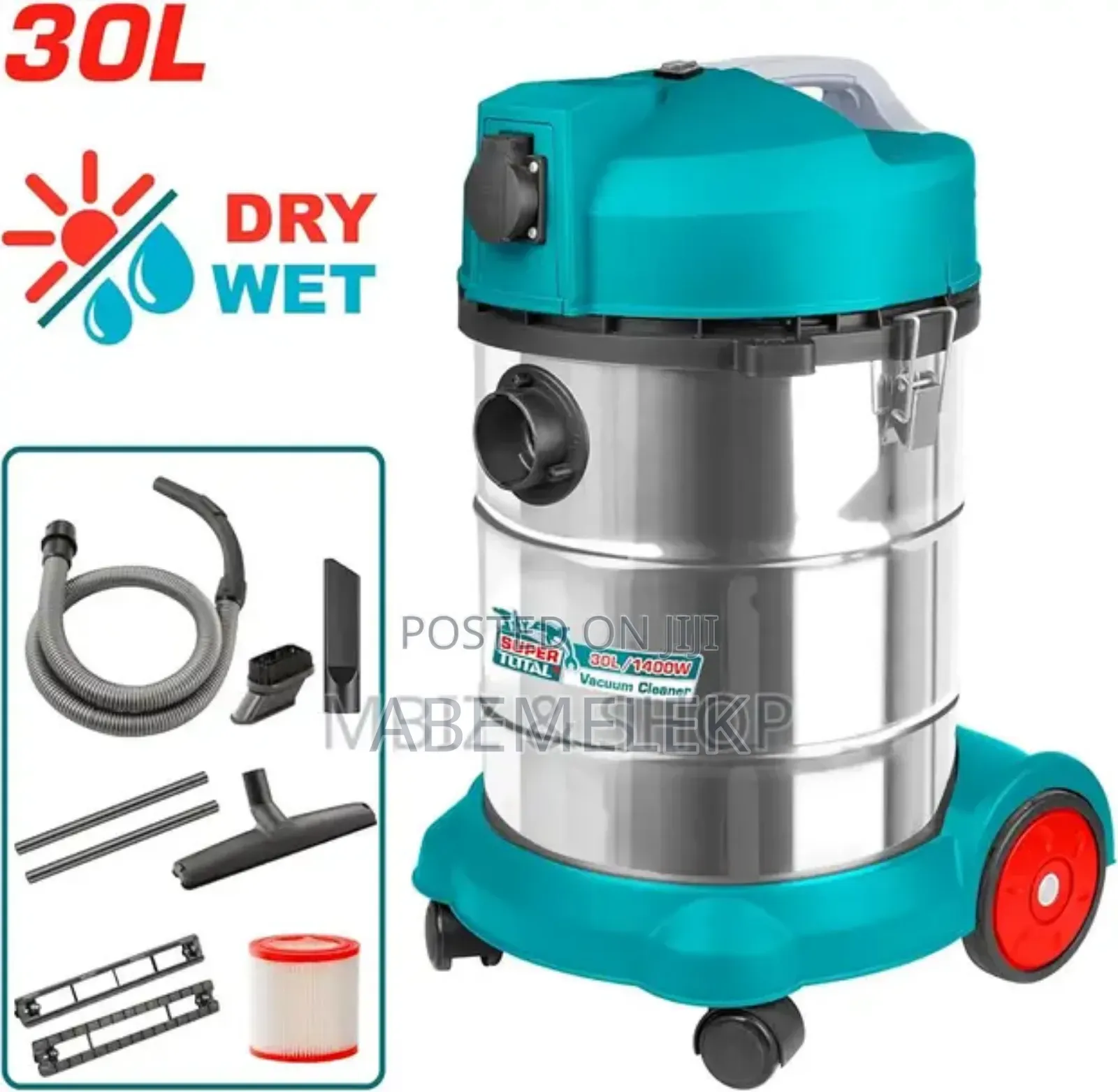 Total Vacume Cleaner 30 Liter