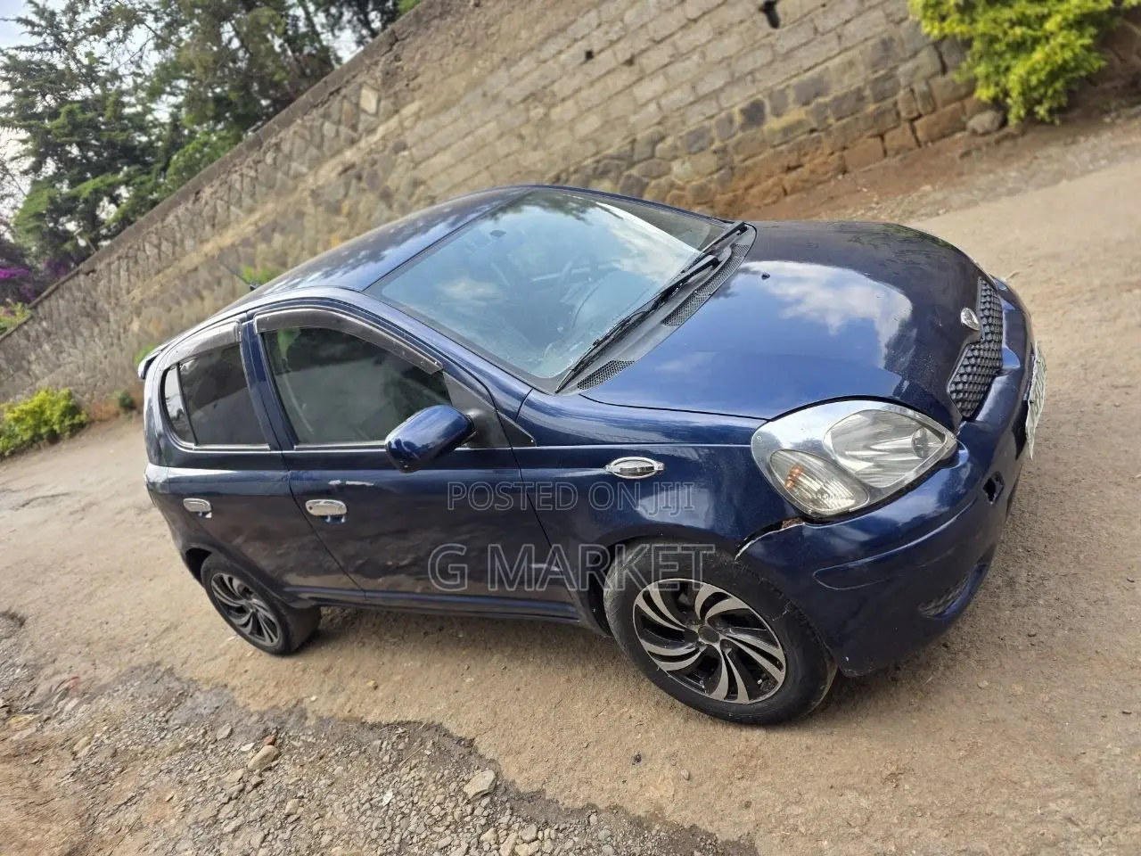 Toyota Vitz 1.3 AWD 3dr 2004 Blue