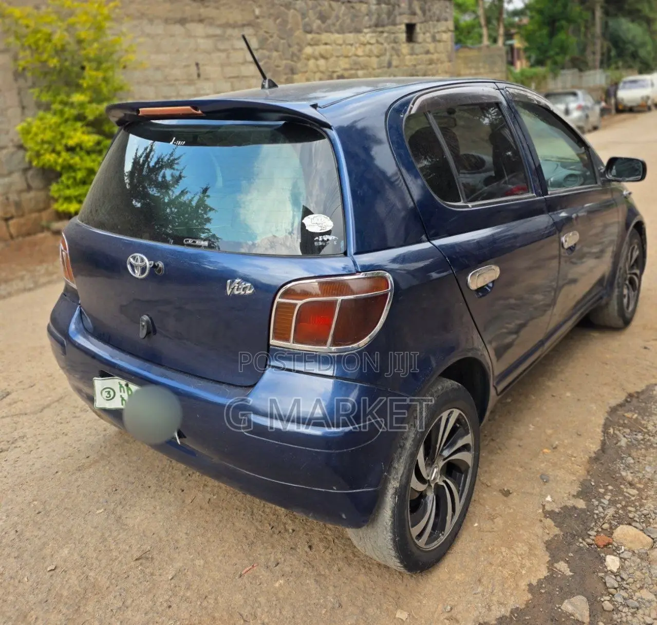 Toyota Vitz 1.3 AWD 3dr 2004 Blue