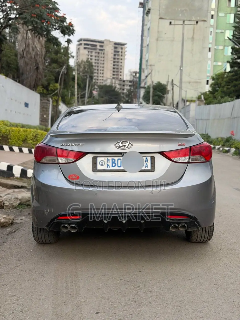 Hyundai Avante 2013 Silver