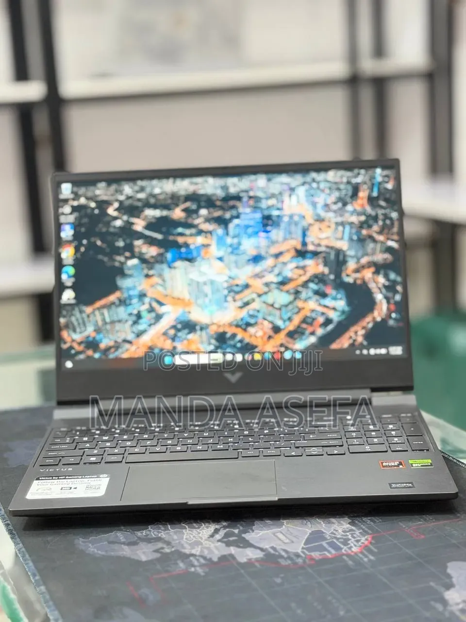 New Laptop HP Victus 15 16GB AMD Ryzen 5 SSD 512GB