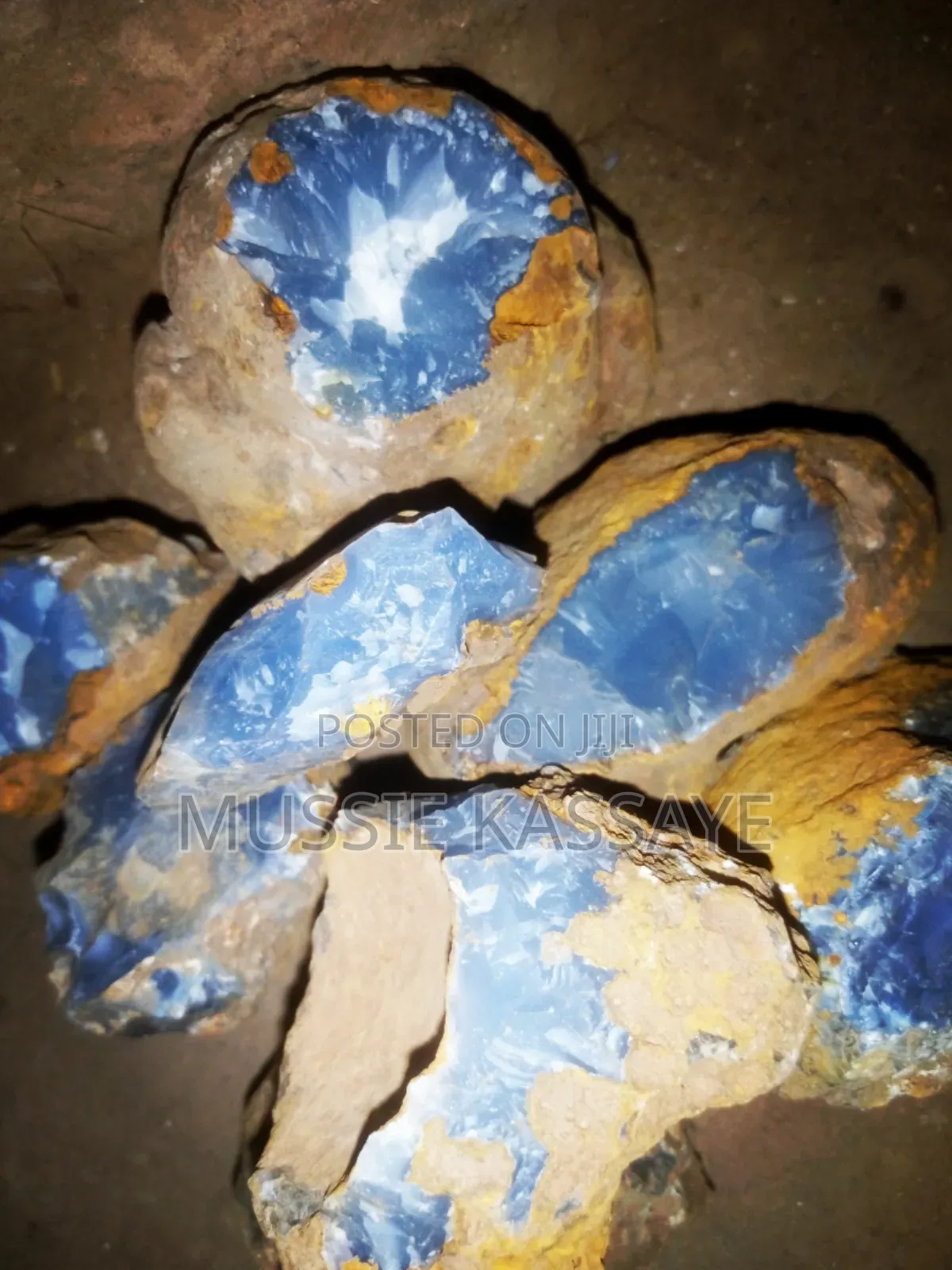 Blue Aget Chalcedoney