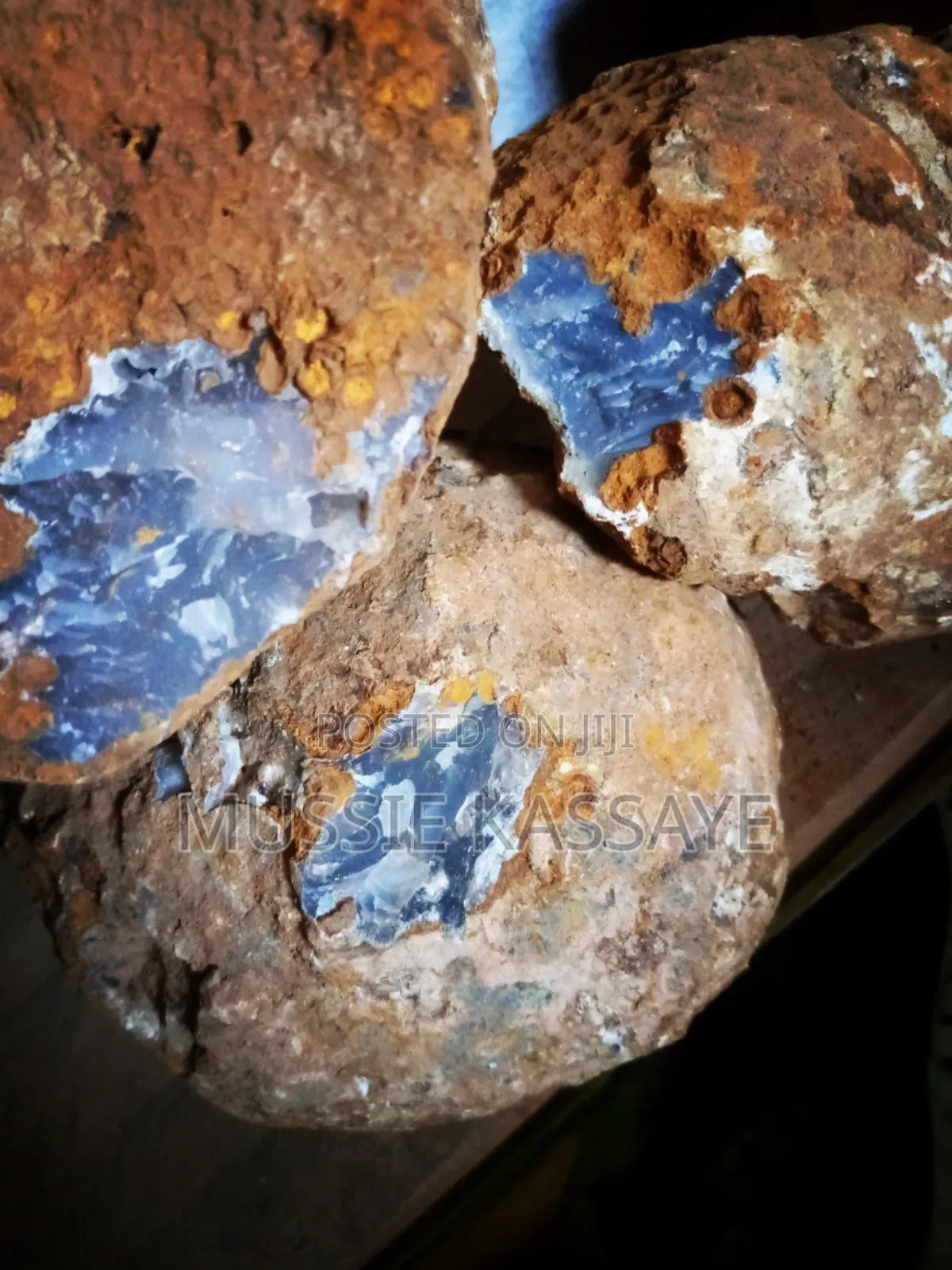 Blue Aget Chalcedoney