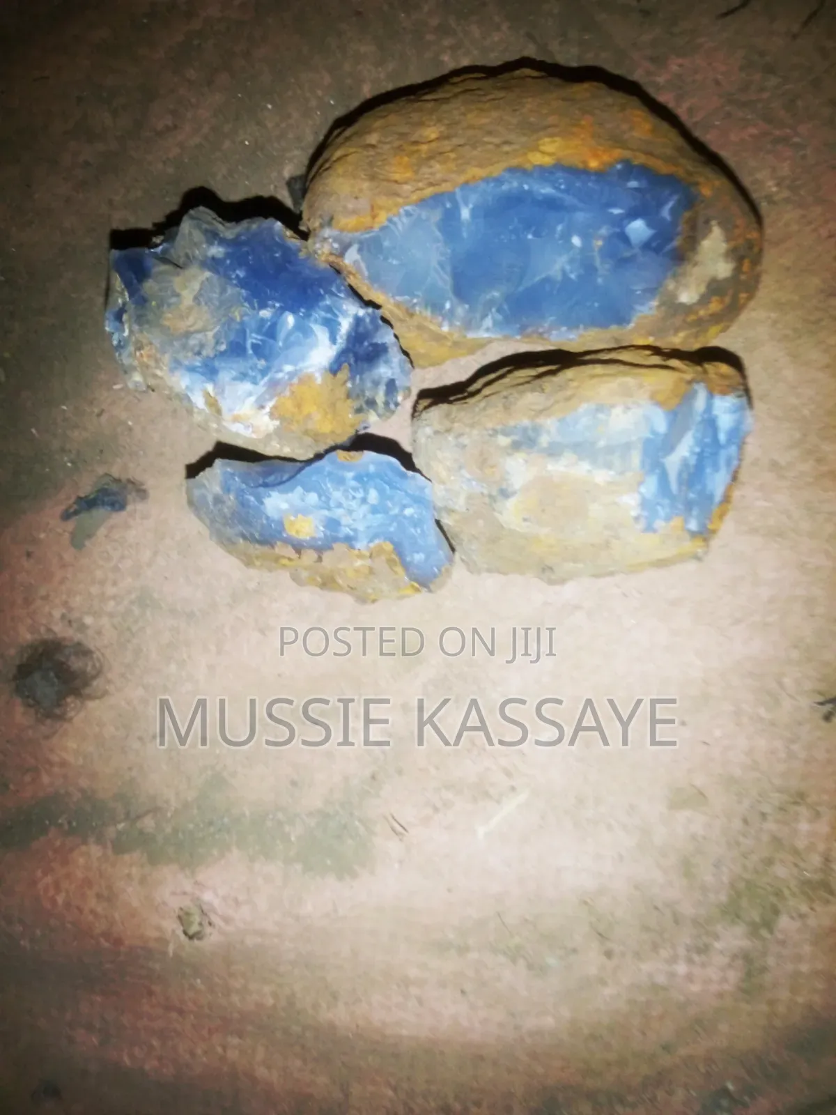 Blue Aget Chalcedoney
