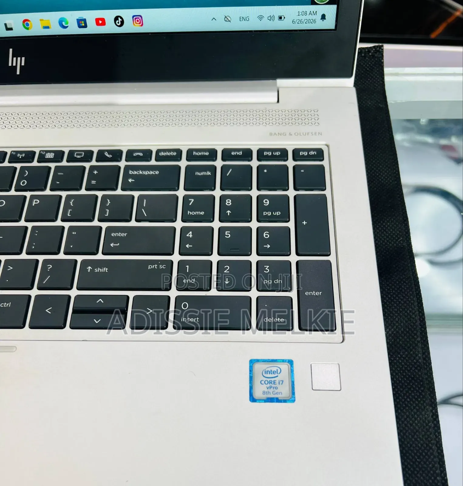 New Laptop HP EliteBook 850 G5 8GB Intel Core i7 SSD 512GB