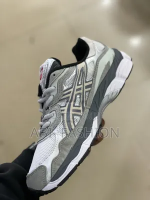 Asics Gel-Nyc Sneakers in the 'White Steel Grey