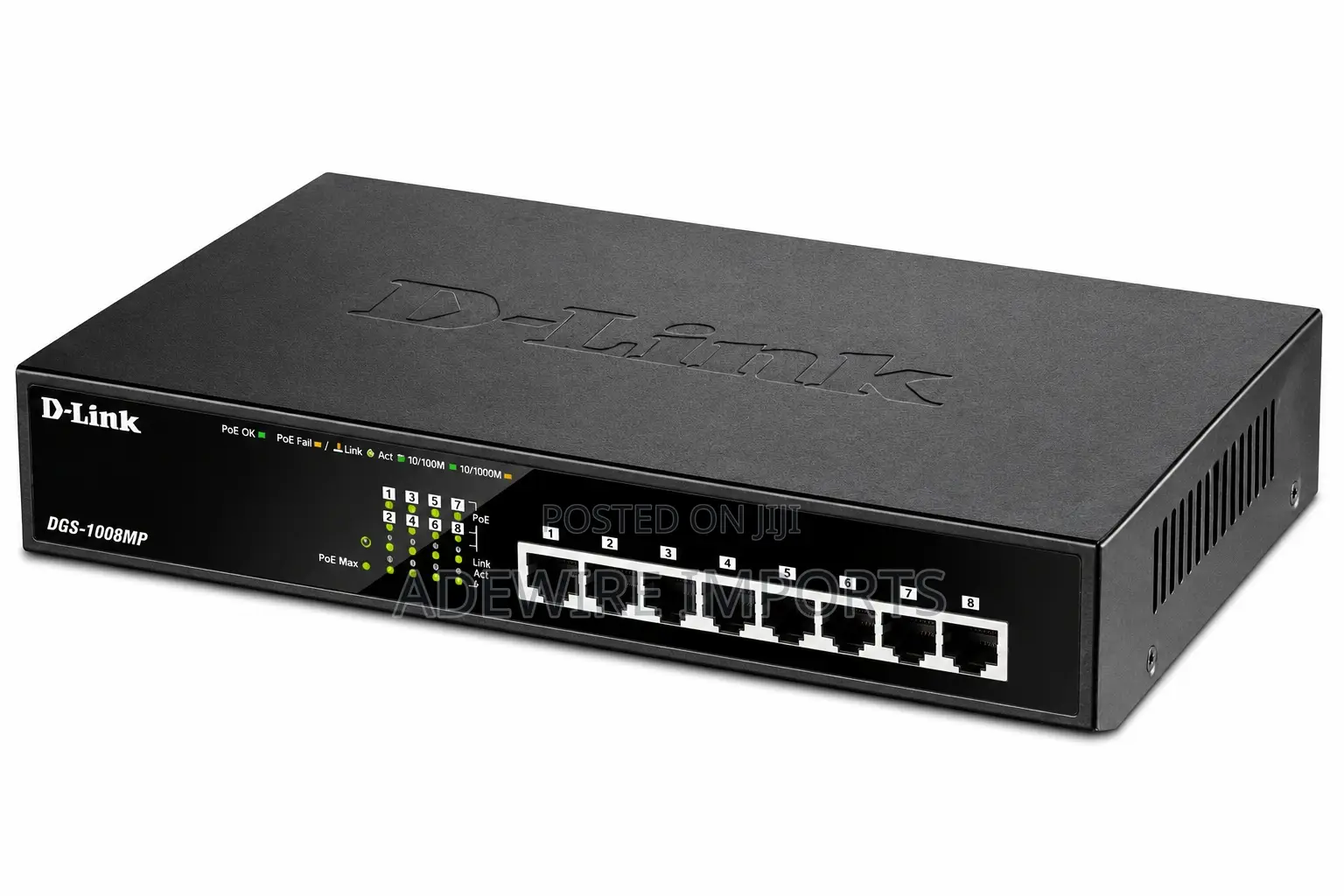 D-Link 8-Port Poe Switch With Vat