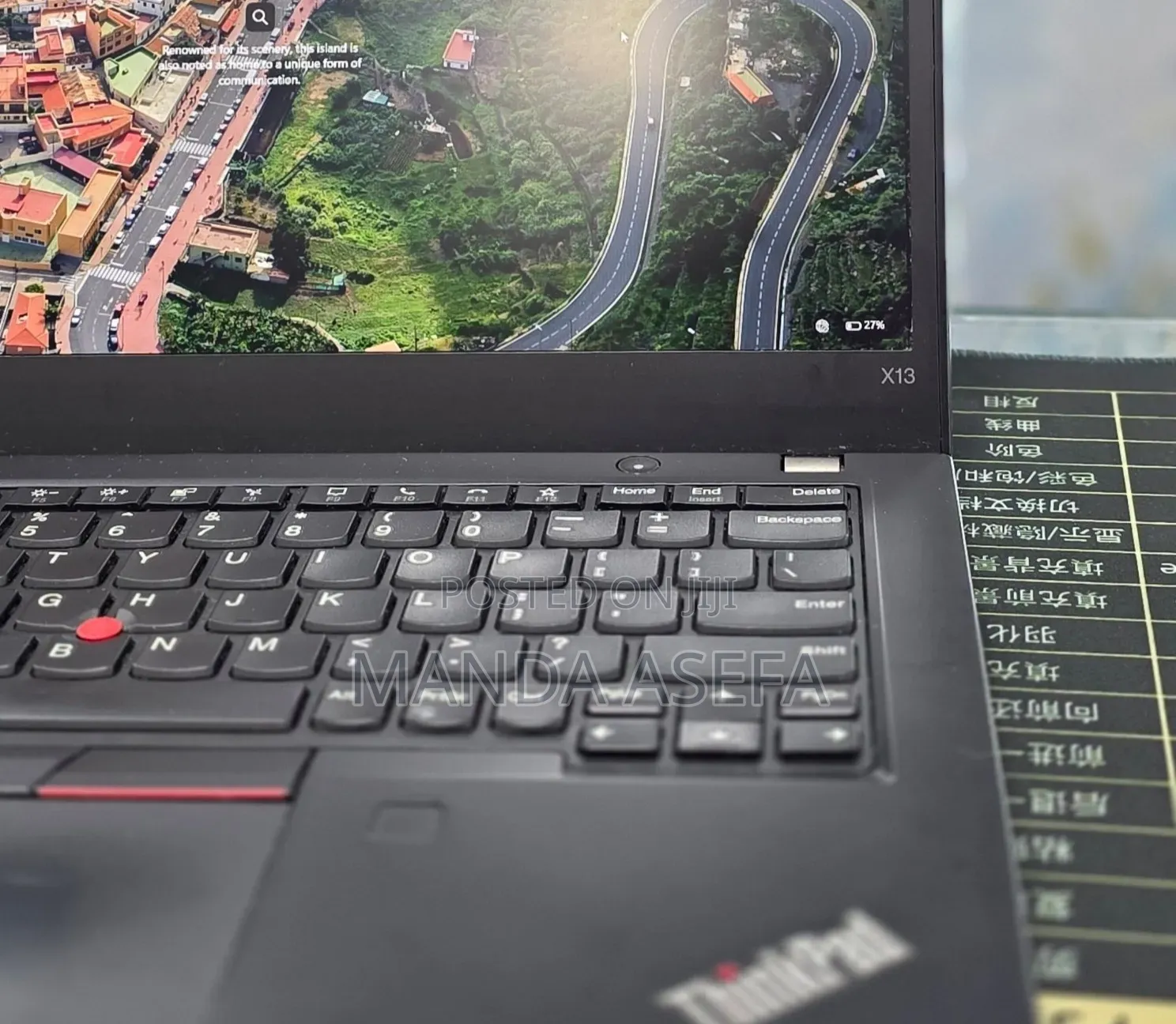 New Laptop Lenovo ThinkPad x13 Yoga 16GB AMD Ryzen 7 SSD 512GB