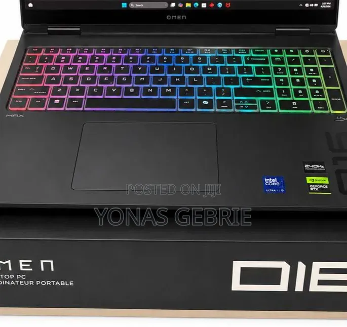 New Laptop HP Omen Max 16 32GB Intel Core Ultra 9 SSD 2T