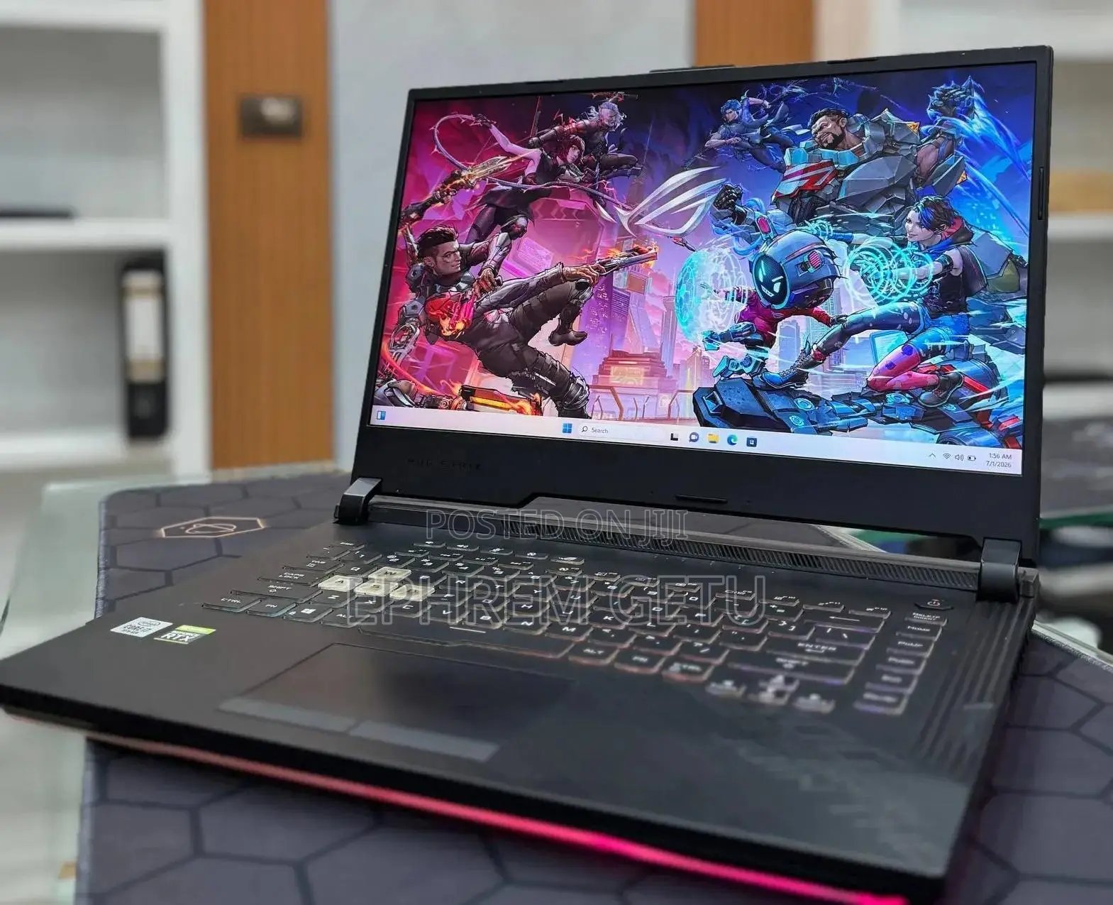 New Laptop Asus ROG Strix G15 16GB Intel Core i7 SSD 512GB