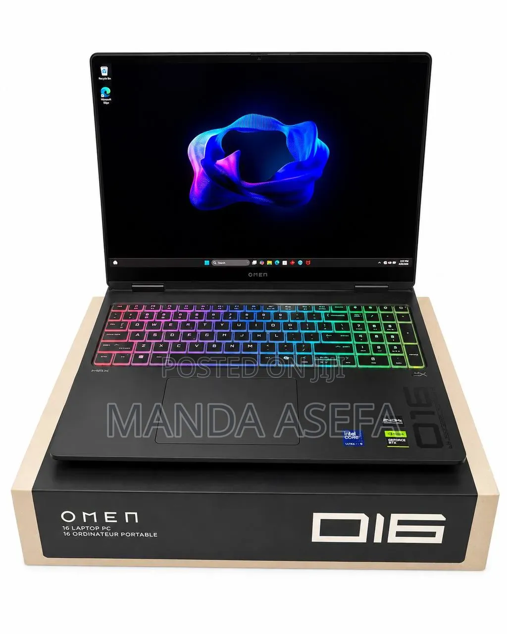 New Laptop HP Omen 16 32GB Intel Core Ultra 9 SSD 2T