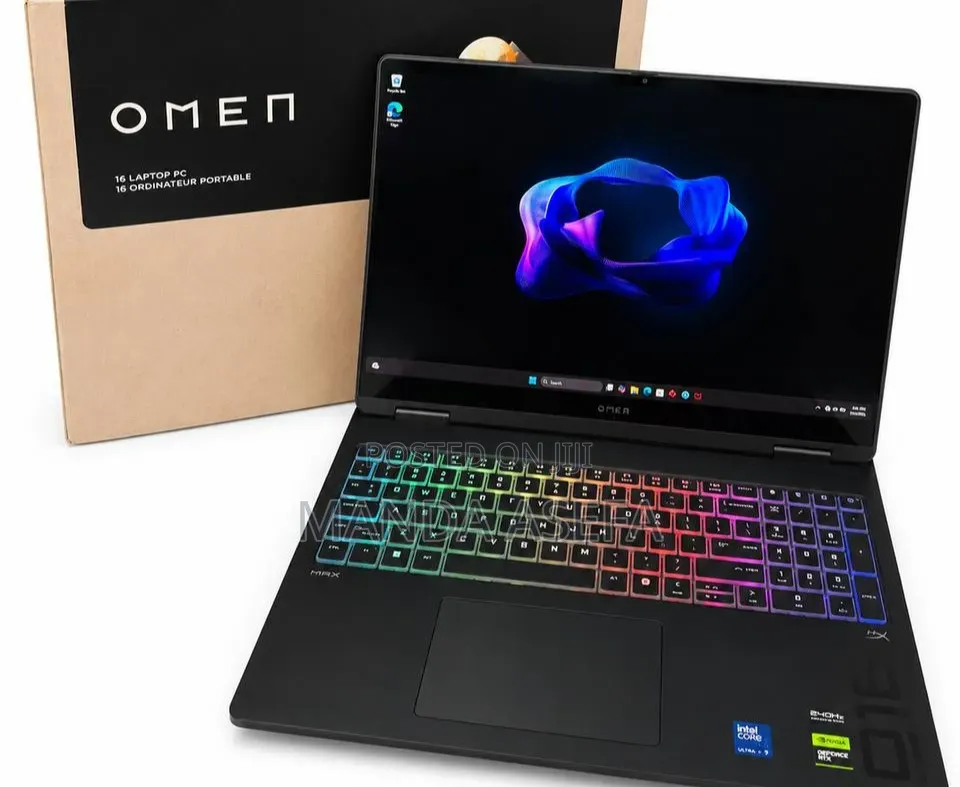 New Laptop HP Omen 16 32GB Intel Core Ultra 9 SSD 2T