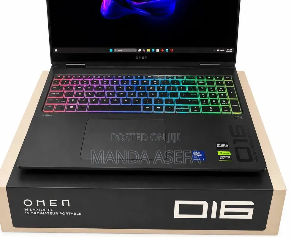 New Laptop HP Omen 16 32GB Intel Core Ultra 9 SSD 2T