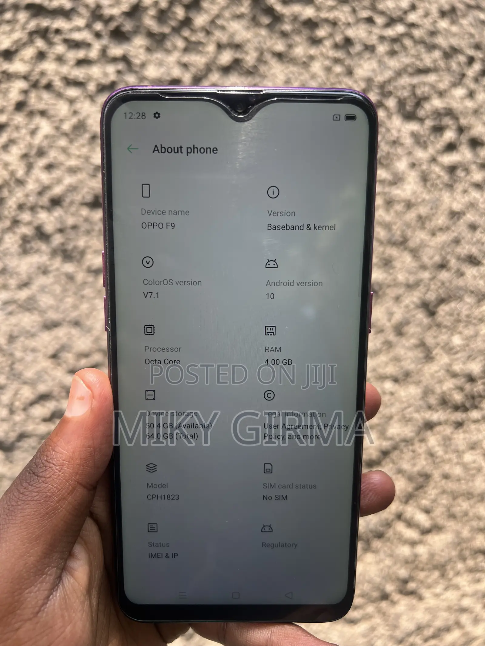 Oppo F9 64 GB Blue