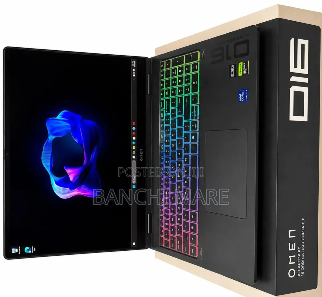 New Laptop HP Omen Max 16 32GB Intel Core Ultra 9 SSD 2T