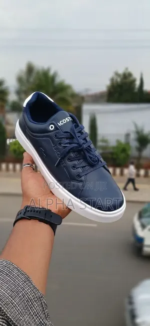 Lacoste Fflo High Master Quality Flat Lather Shoes for Man's