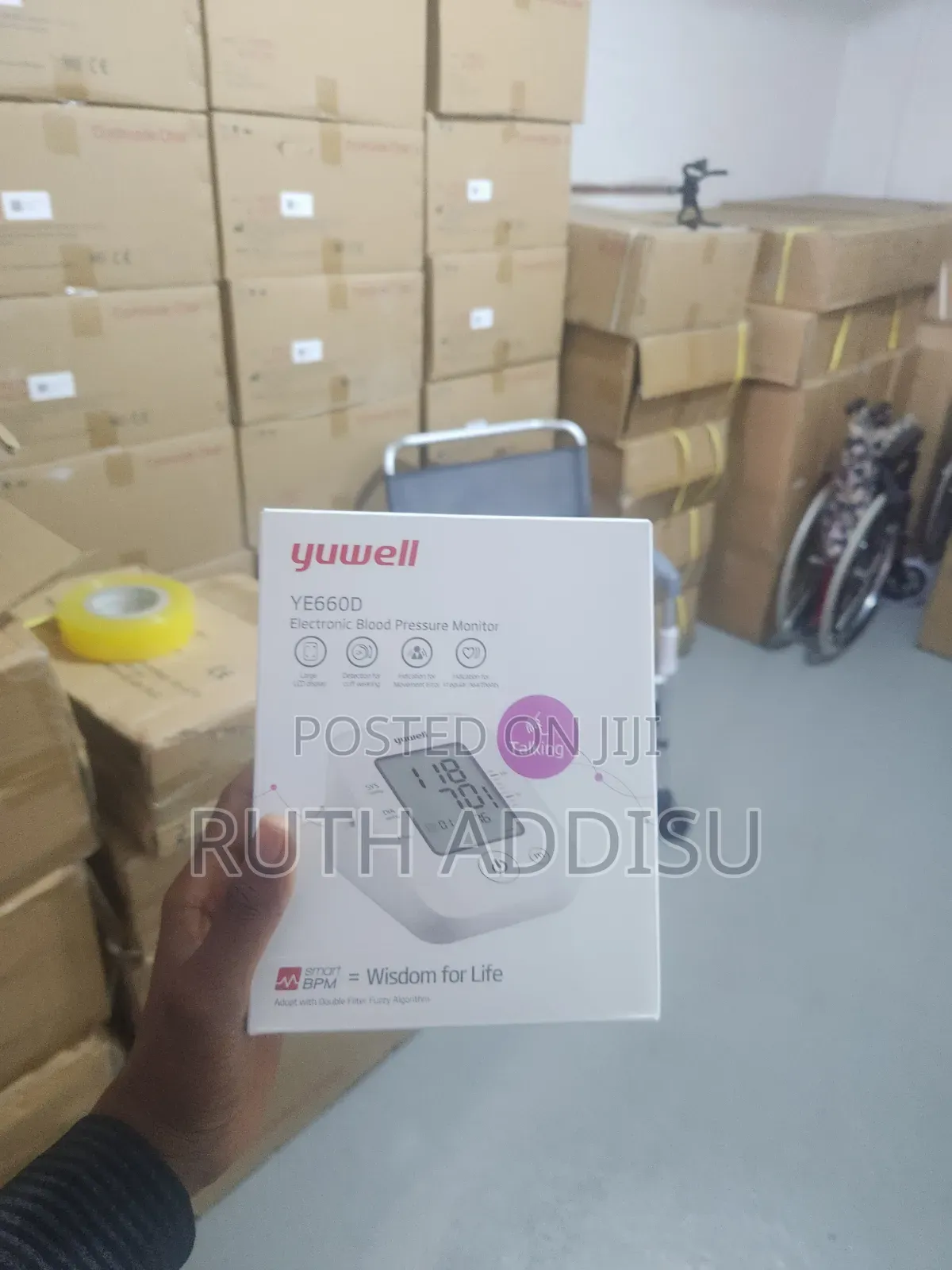 Yuwell Ye660d Electronic Blood Pressure Monitor Designed for Home Use
