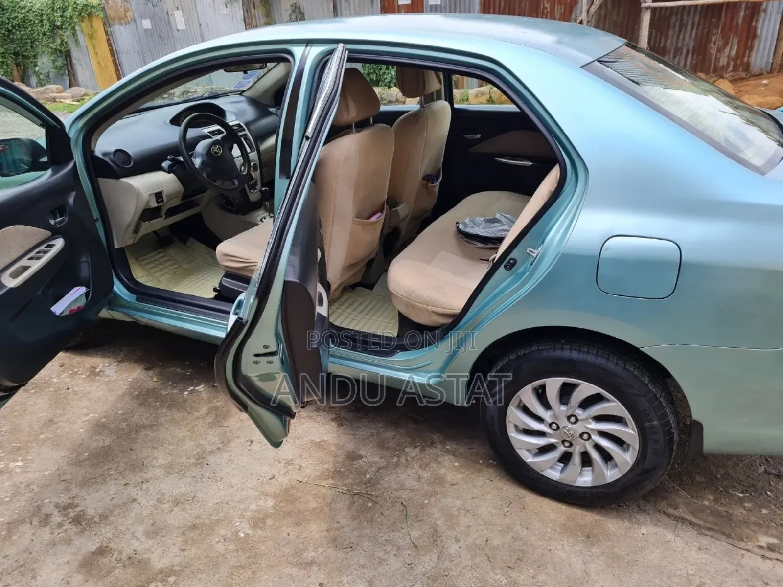 Toyota Yaris 2007 Blue