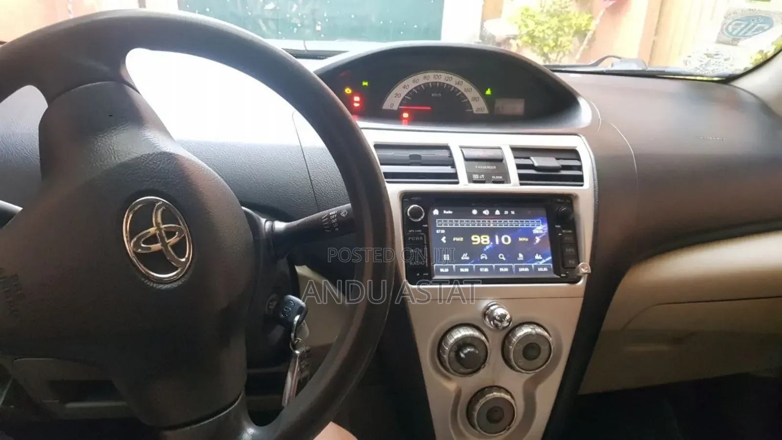 Toyota Yaris 2007 Blue