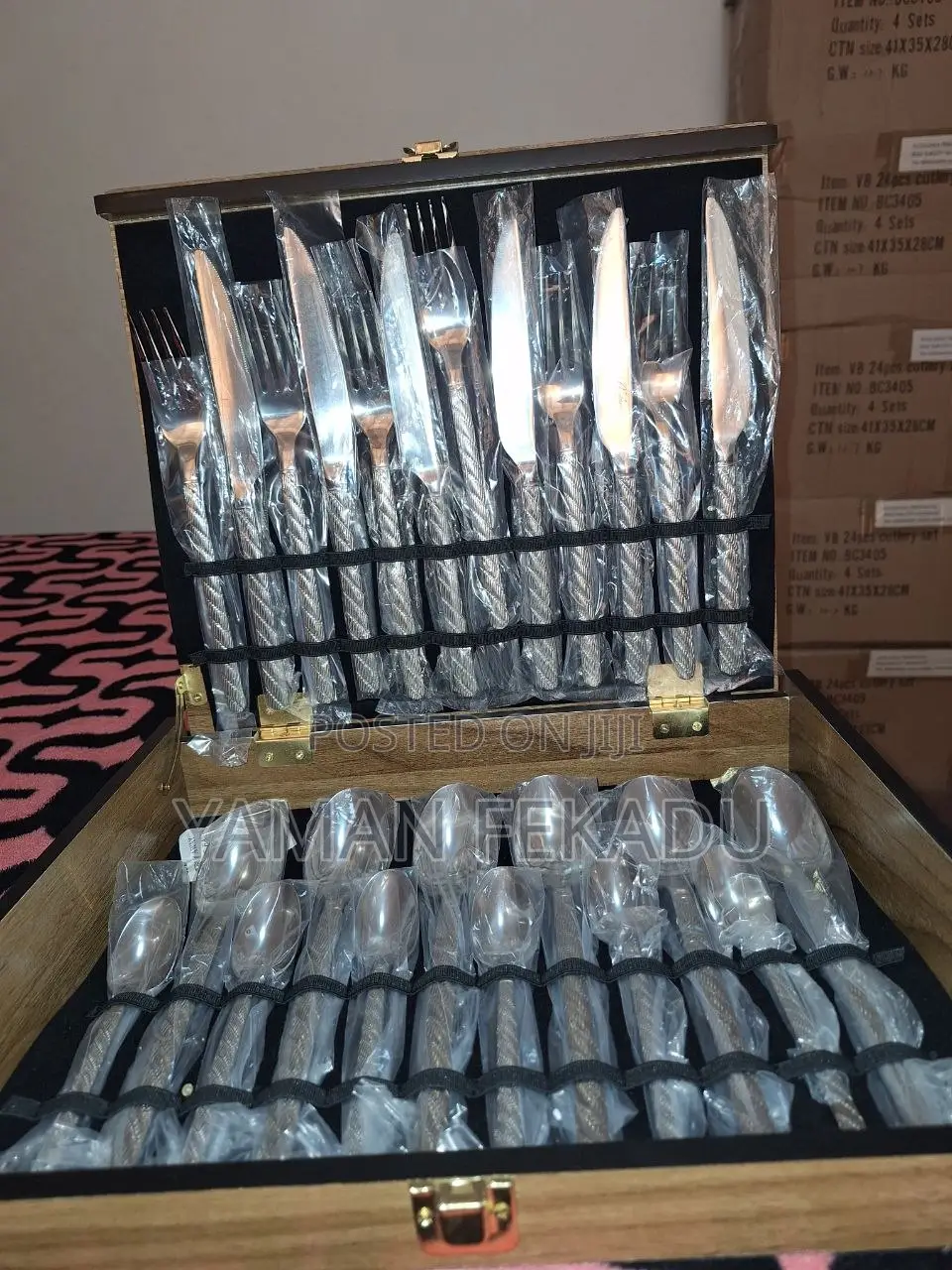 Brand New Premium Stainless Steel Cutlery Set – Complete Dining Set