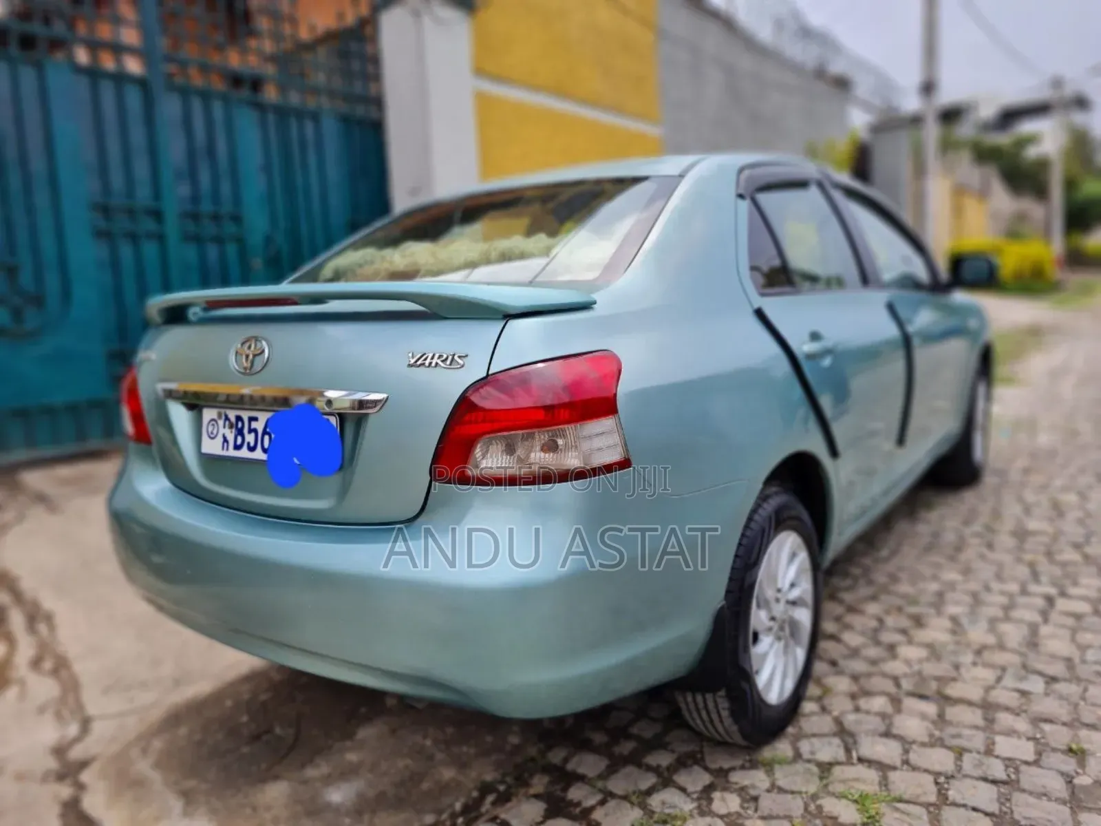 Toyota Yaris 2007 Blue