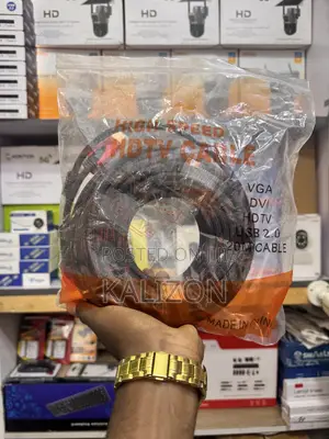 Original Hdmi Cable (20m) ከ ዲኮደር ወደ ቲቪ