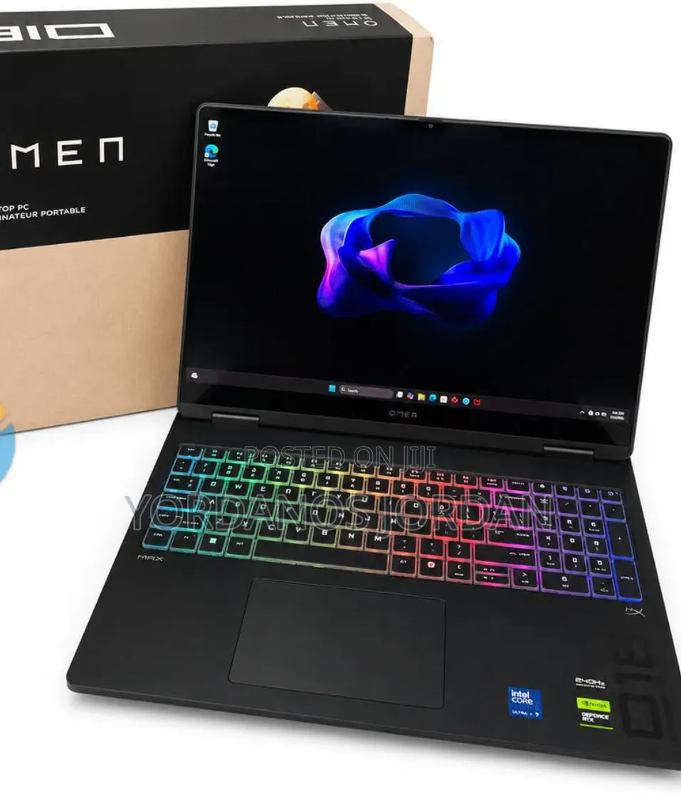 New Laptop HP Omen Max 16 32GB Intel Core Ultra 9 SSD 1T
