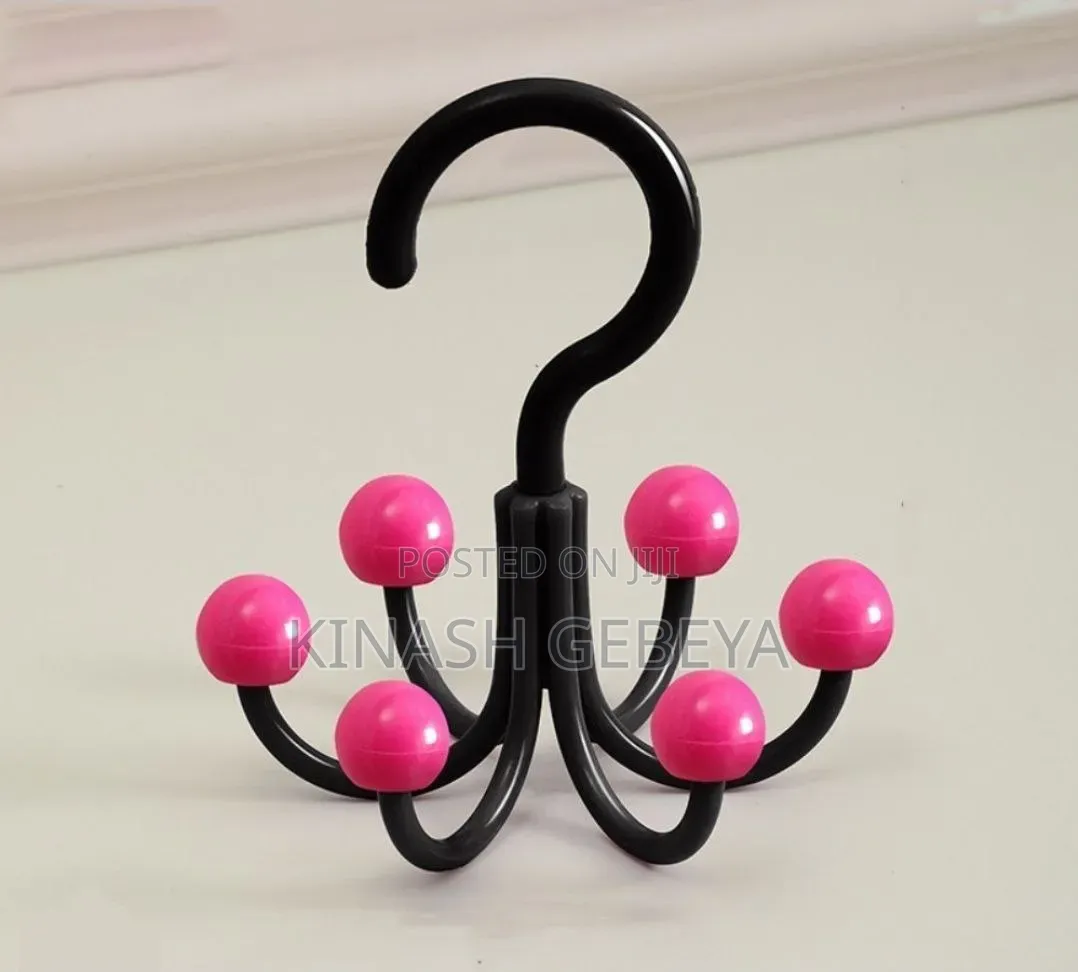 Modern 360° Rotating 6 Hook Close Organizer