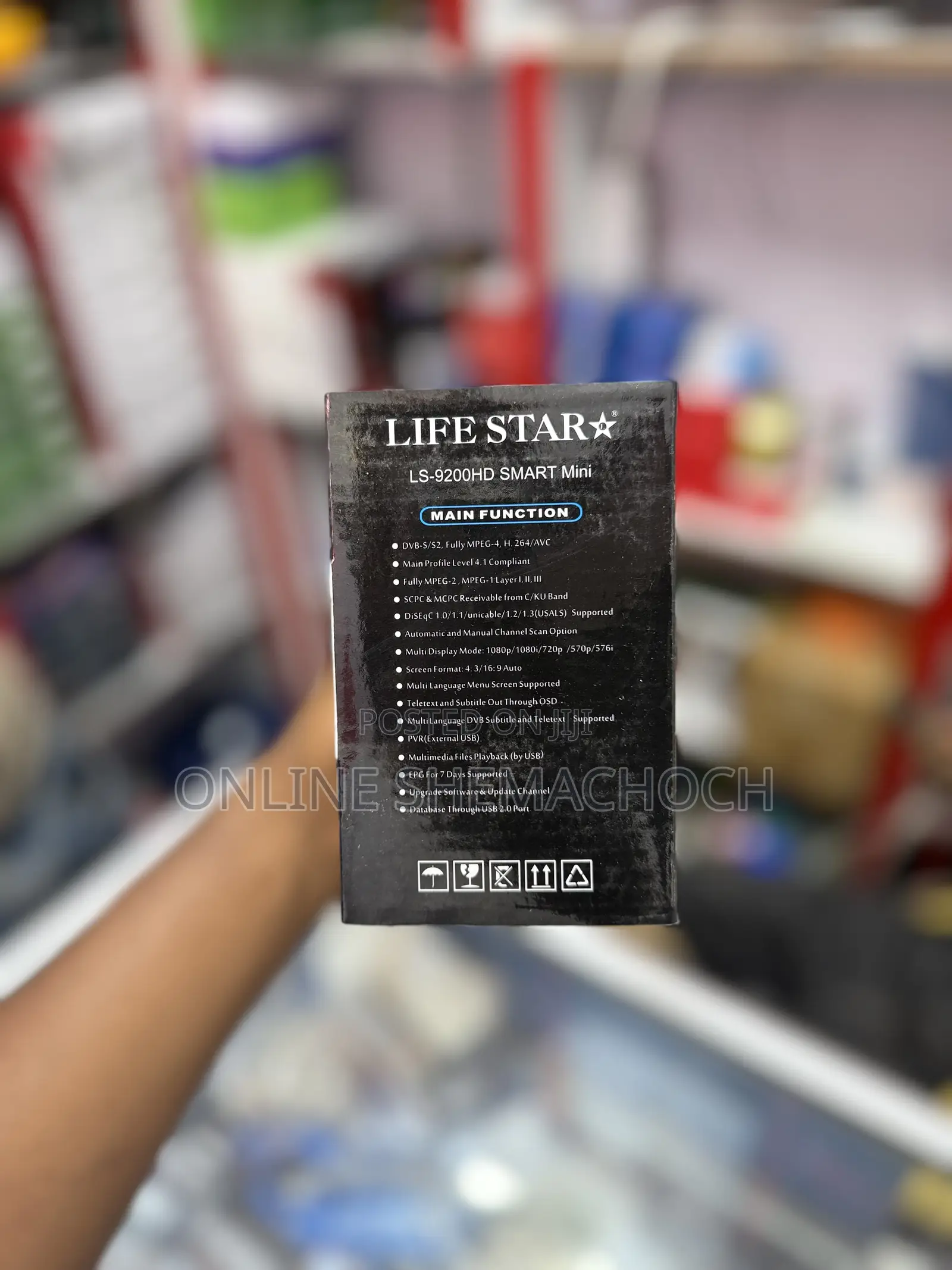 Lifestar Smart Mini Hd Satellite Receiver Decoder ላይፍ እስታር የዲሽ ሪሲቨር