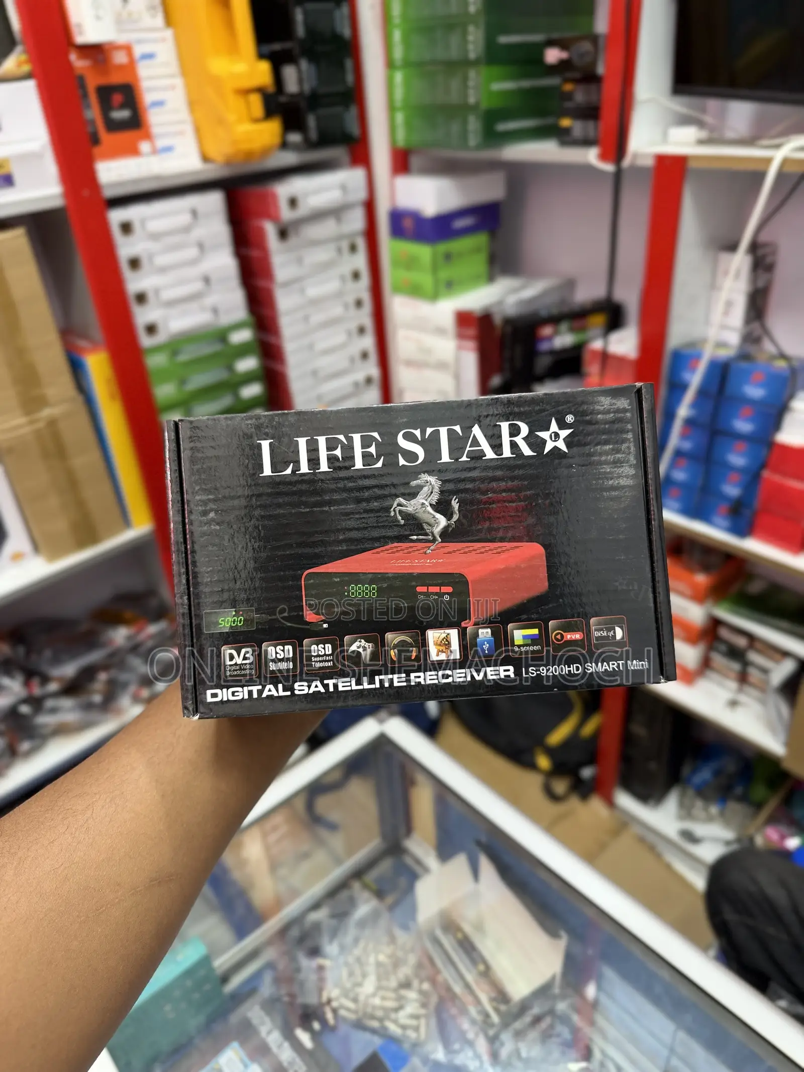 Lifestar Smart Mini Hd Satellite Receiver Decoder ላይፍ እስታር የዲሽ ሪሲቨር