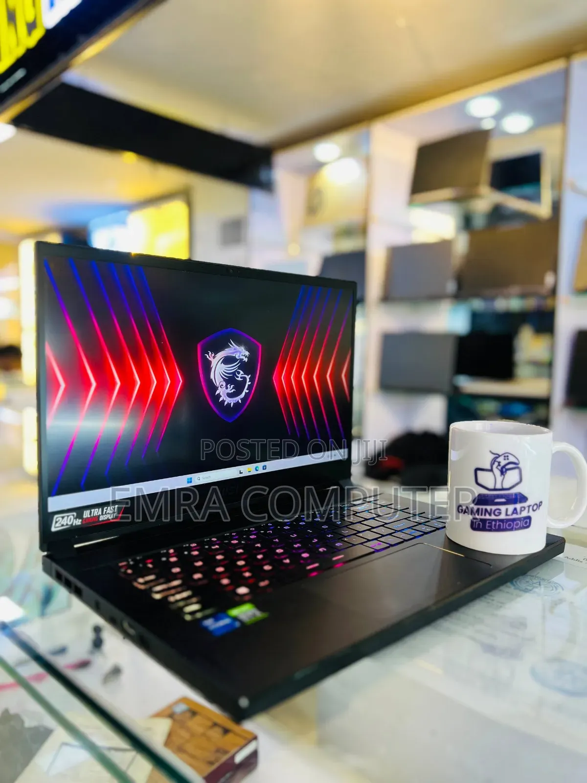 New Laptop MSI 16GB Intel Core i7 SSD 512GB