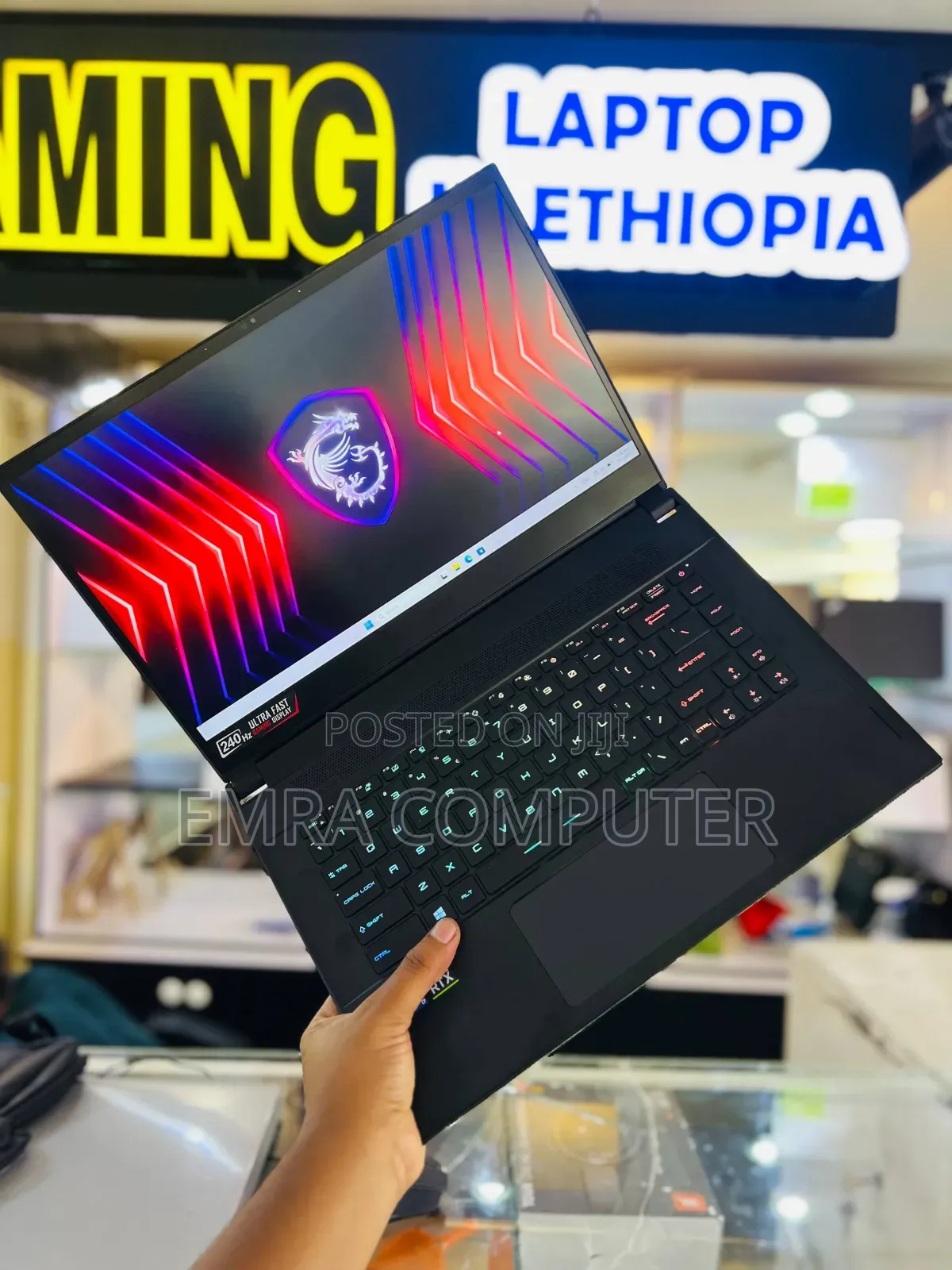New Laptop MSI 16GB Intel Core i7 SSD 512GB