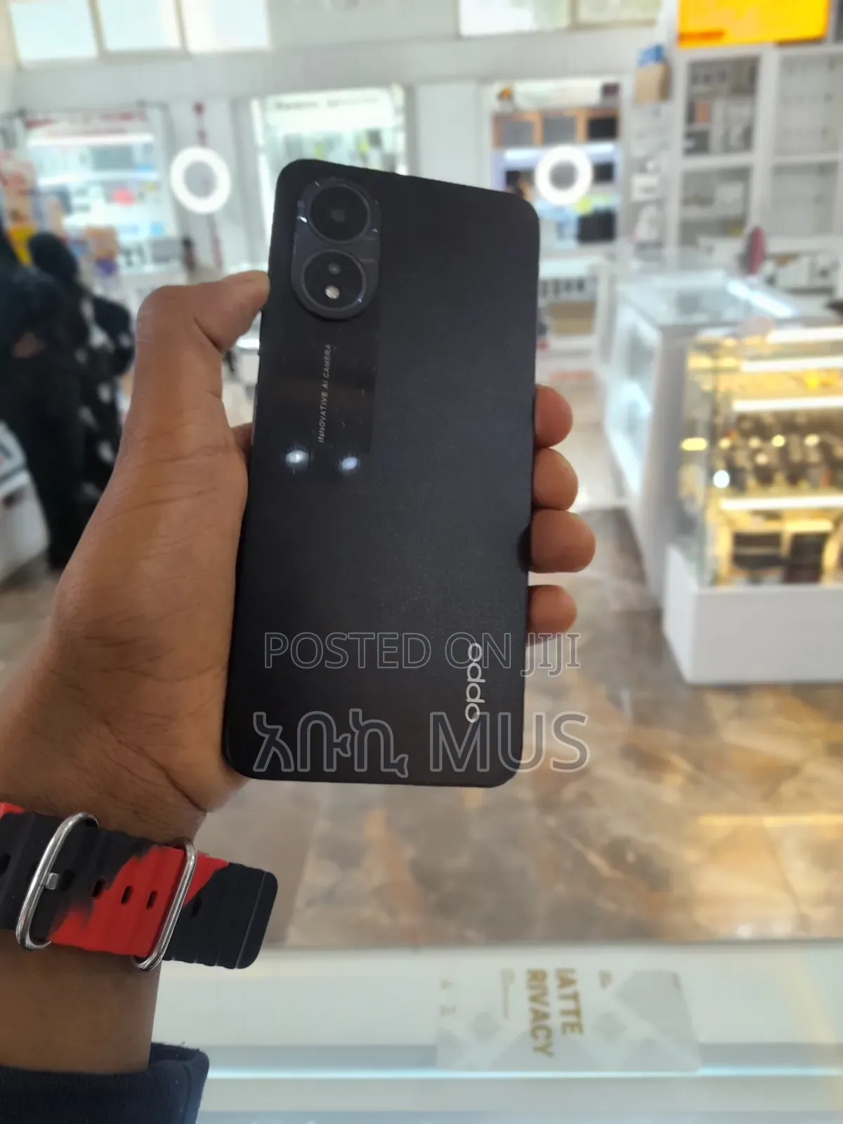 New Oppo A18 128 GB Black