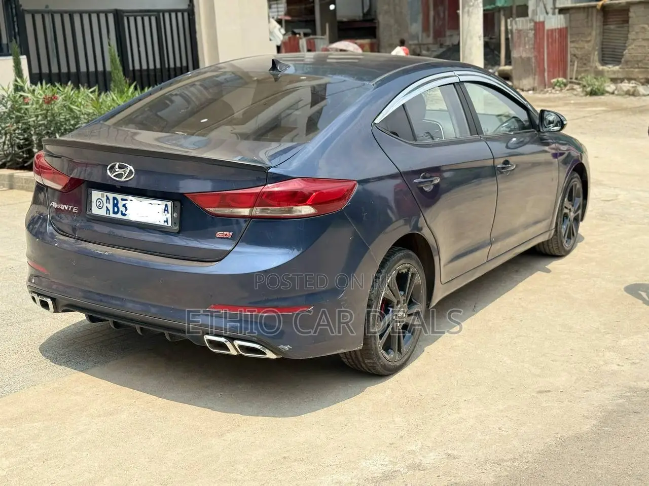 Hyundai Avante 2017 Blue