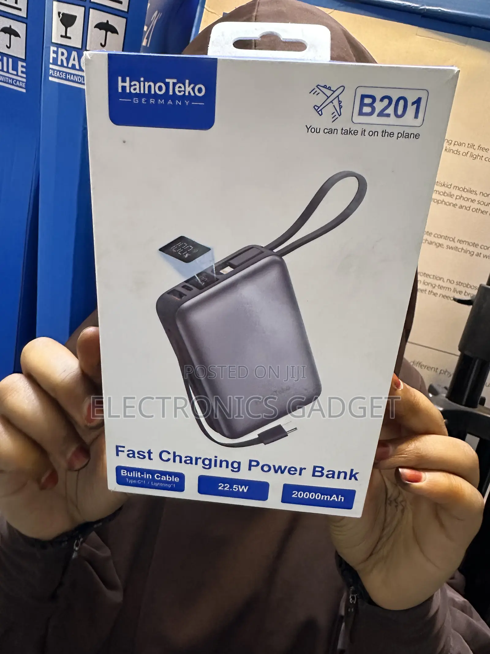 20,000mah Hinoteko Powerbank | Germany Made | የጀርመን ኦሪጅናል ፓወርባንክ