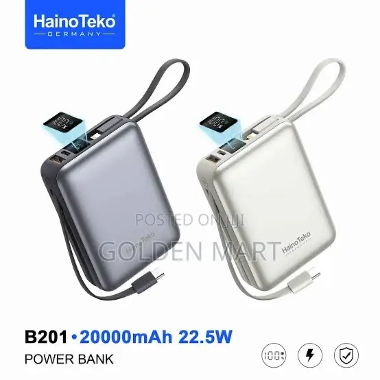 Original Haino Teko B201 20000mah Power Bank