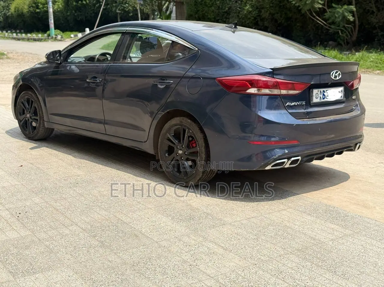 Hyundai Avante 2017 Blue