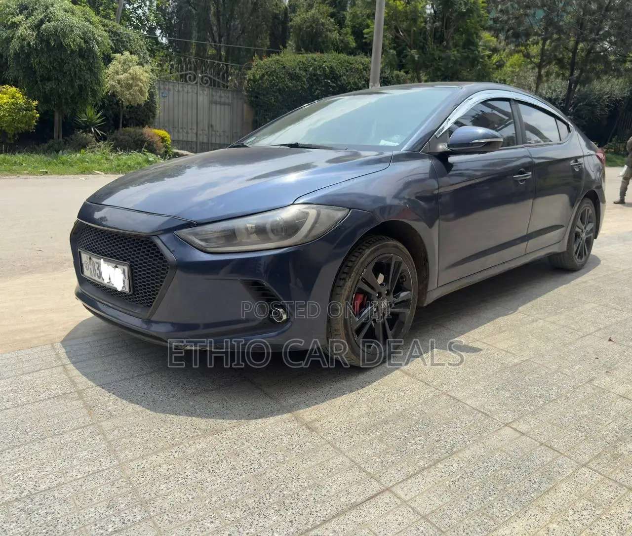 Hyundai Avante 2017 Blue