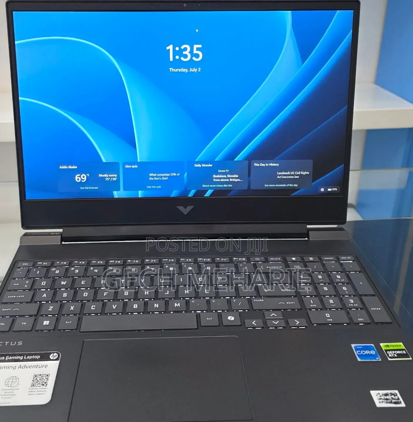 New Laptop HP Victus 16 16GB Intel Core i5 SSD 512GB