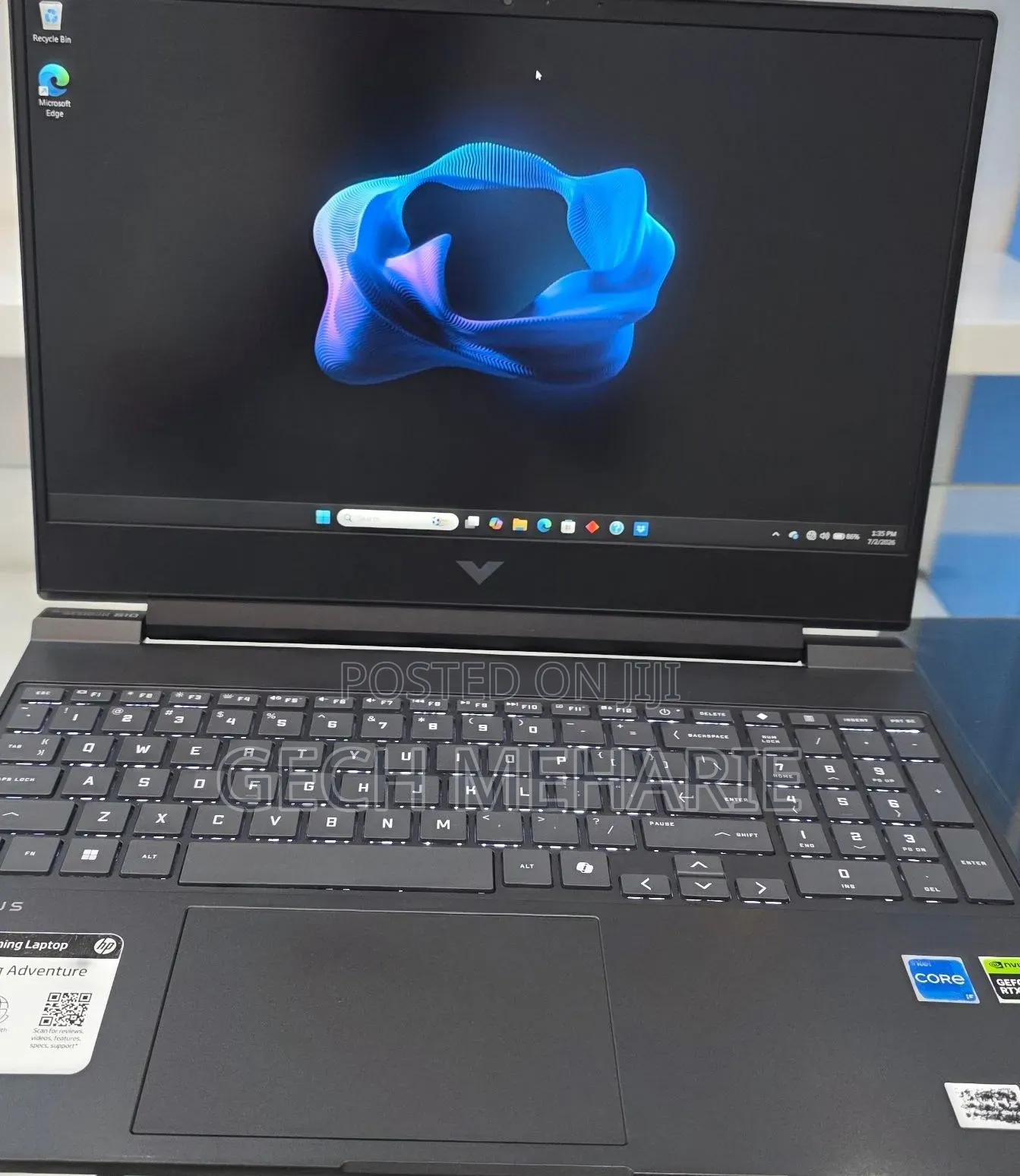 New Laptop HP Victus 16 16GB Intel Core i5 SSD 512GB