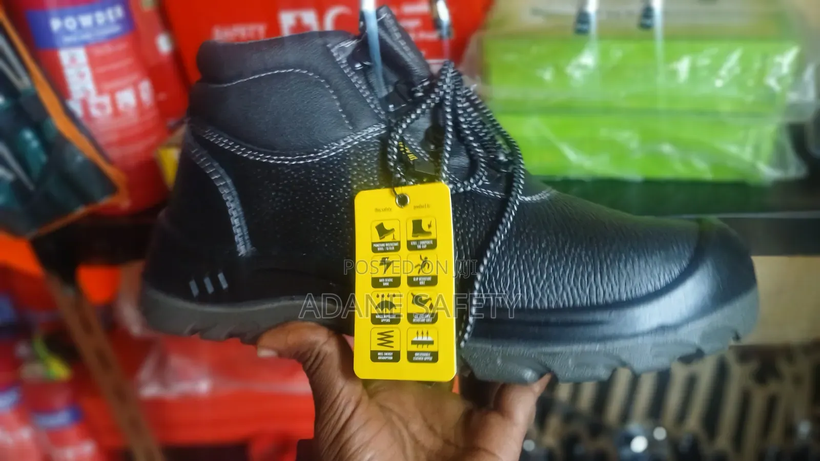 Safety Jogger Safety Shoe For Garage Workers In Addis