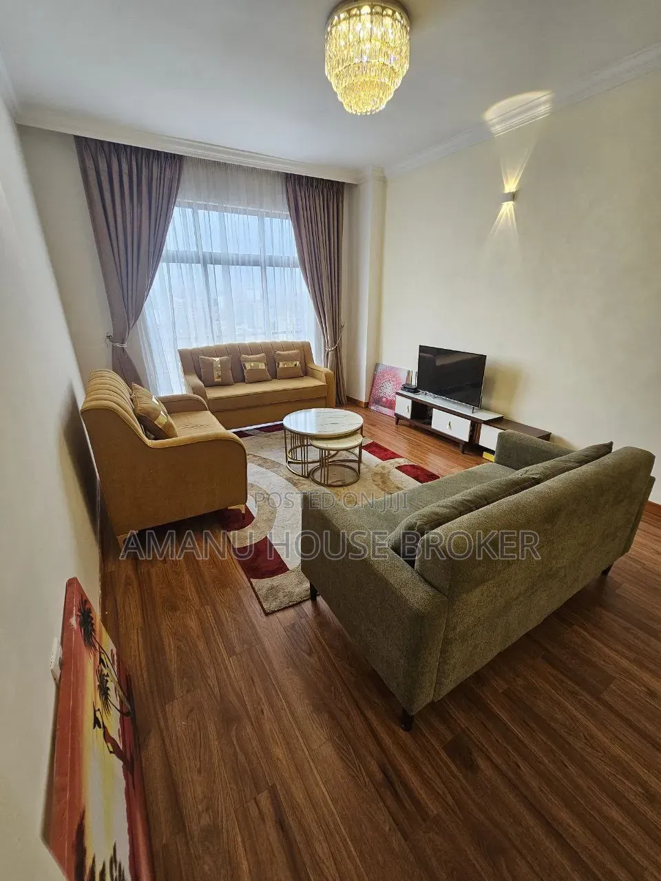 Furnished 2bdrm Apartment in Addis Abeba Ethiopia, Bole for rent