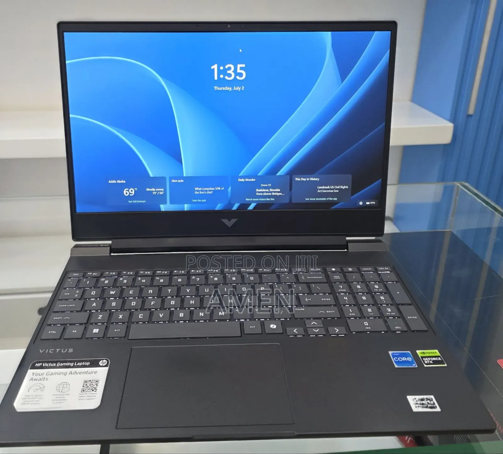 New Laptop HP Victus 16 16GB Intel Core i5 SSD 512GB