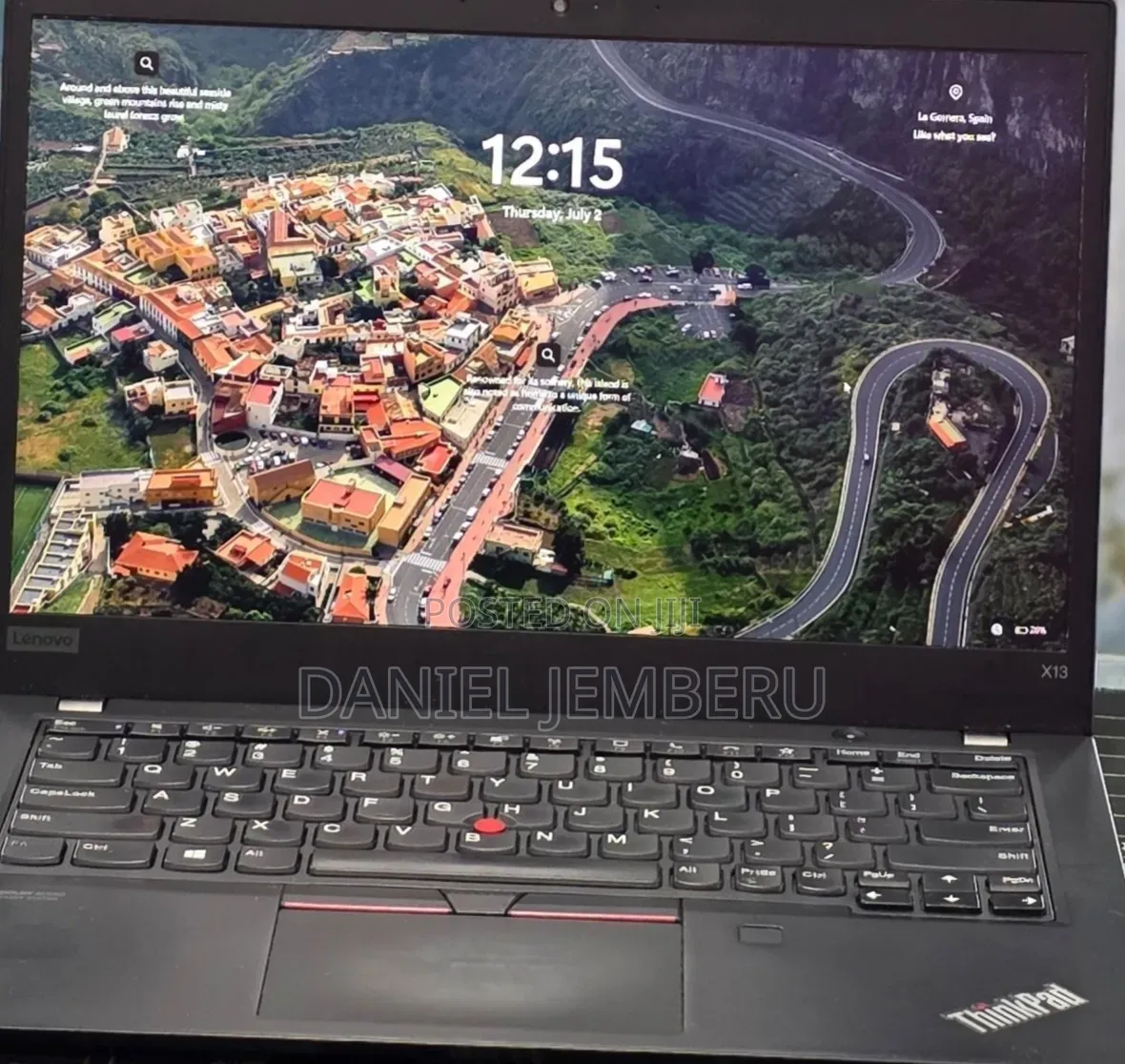New Laptop Lenovo ThinkPad x13 Yoga 16GB AMD Ryzen 7 SSD 512GB