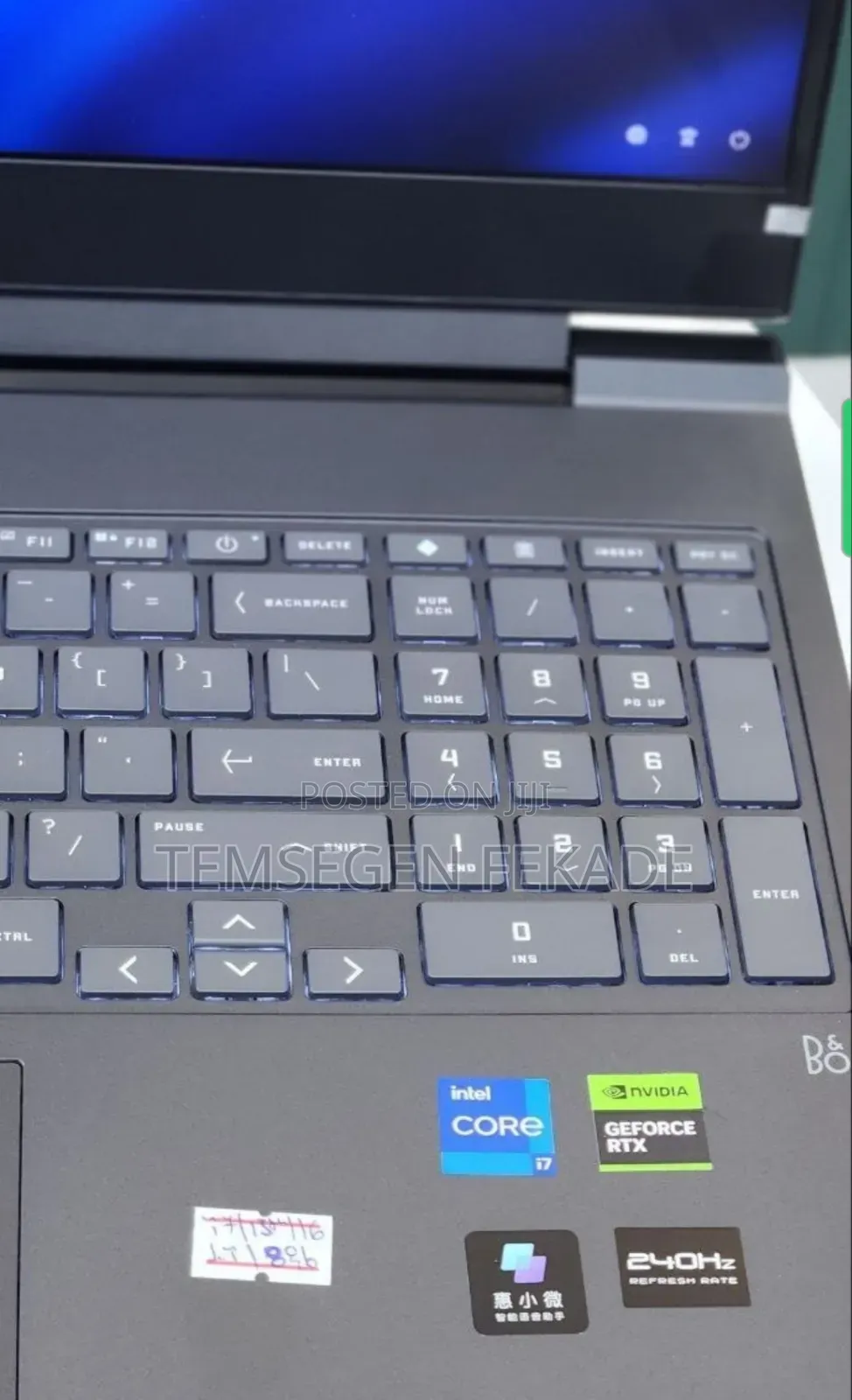 New Laptop HP Victus 16 16GB Intel Core i7 SSD 1T