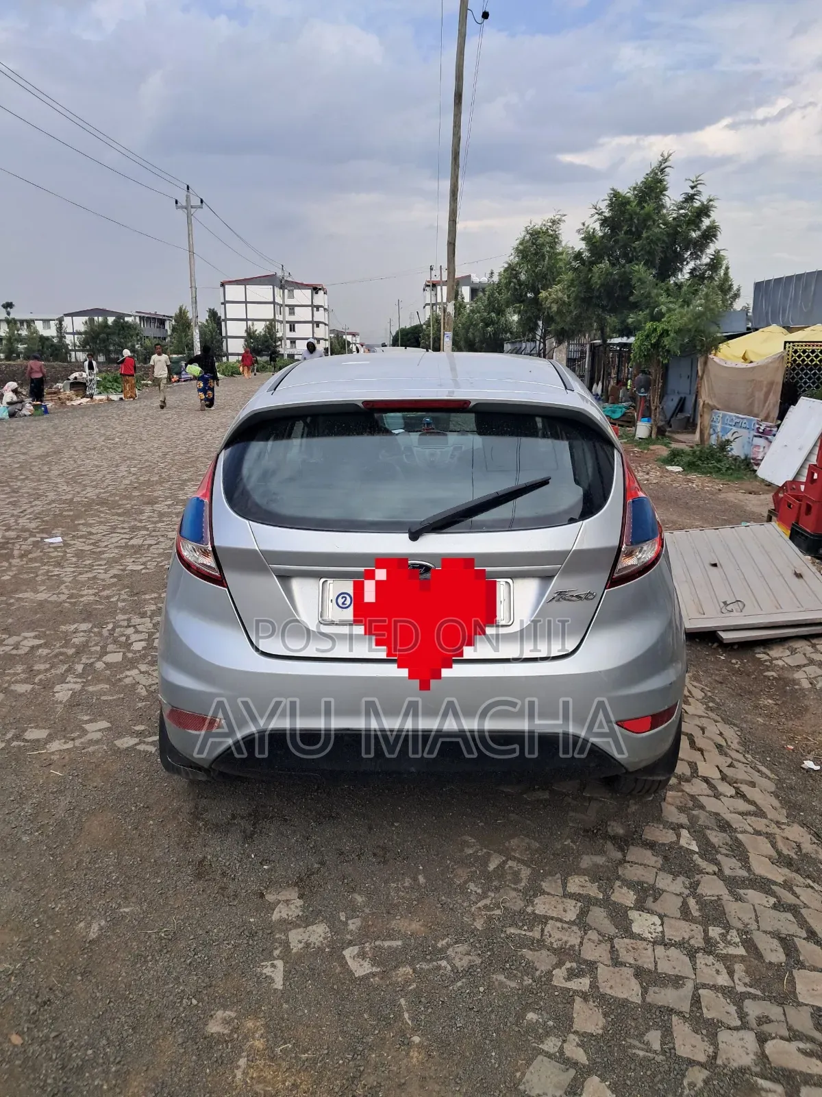 Ford Fiesta 2014 Silver