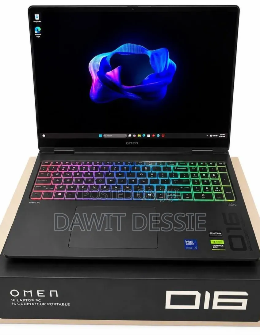New Laptop HP Omen Max 16 32GB Intel Core Ultra 9 SSD 2T