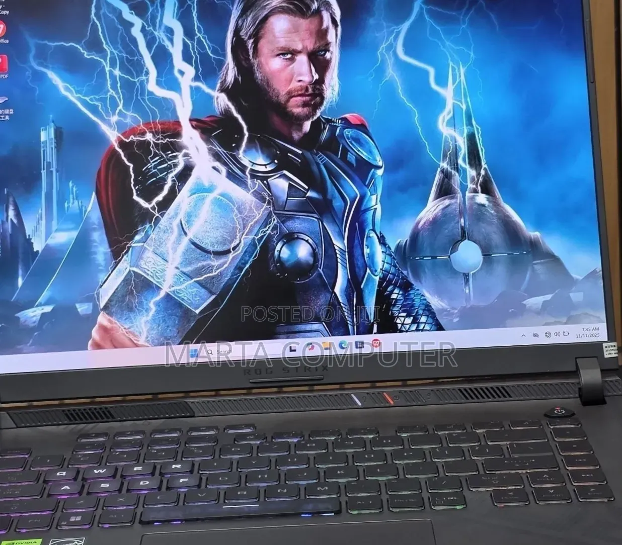 New Laptop Asus ROG Strix G16 G614 16GB Intel Core i9 SSD 1T