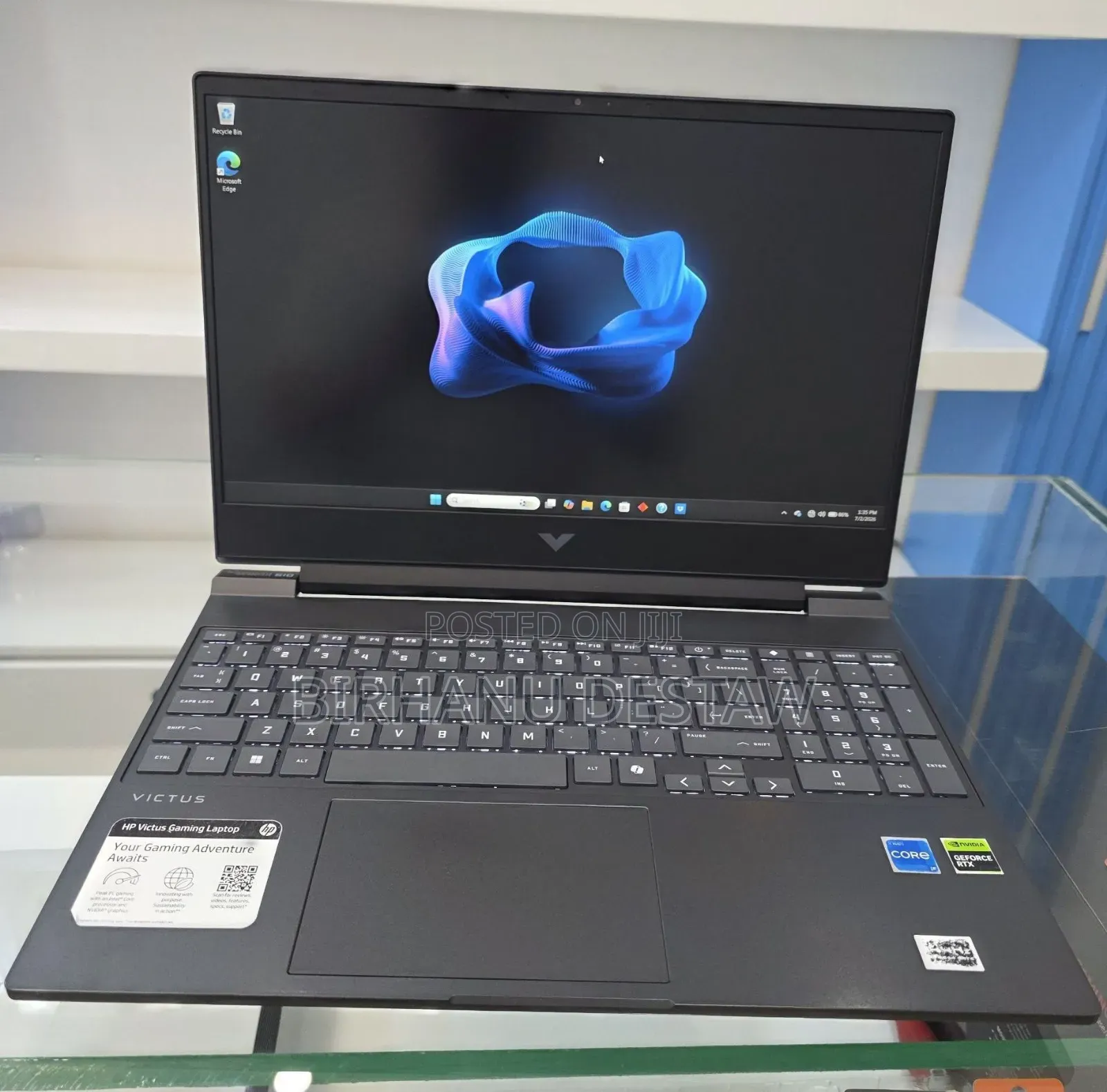 New Laptop HP Victus 15 16GB Intel Core i5 SSD 512GB